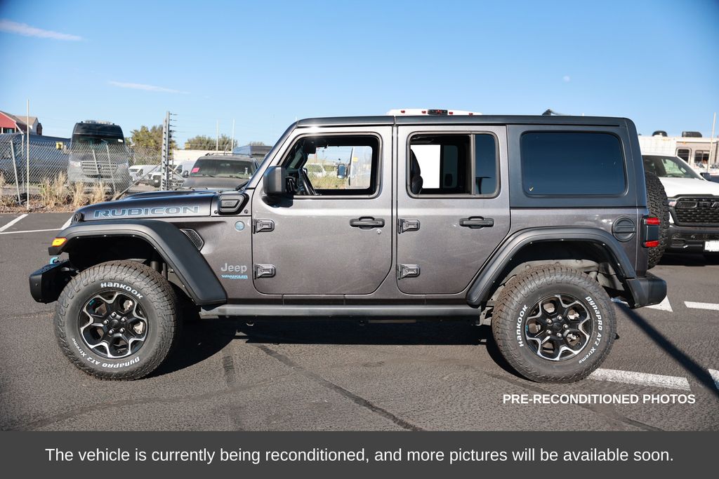 Used 2021 Jeep Wrangler Unlimited Rubicon 4XE with VIN 1C4JJXR64MW745466 for sale in Norco, CA
