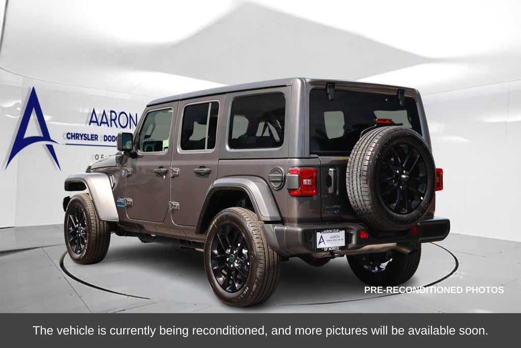 Used 2025 Jeep Wrangler 4xe Sahara 4XE with VIN 1C4RJXP64SW584328 for sale in Norco, CA