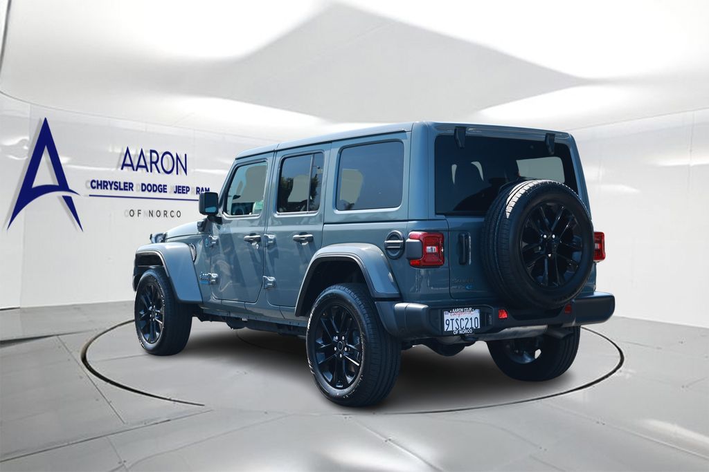 Used 2025 Jeep Wrangler 4xe Sahara 4XE with VIN 1C4RJXP69SW599942 for sale in Norco, CA