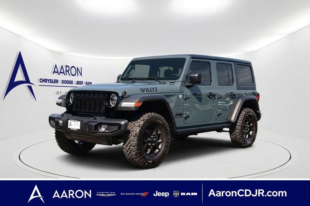 New 2026 Jeep Wrangler Willys Sport Utility