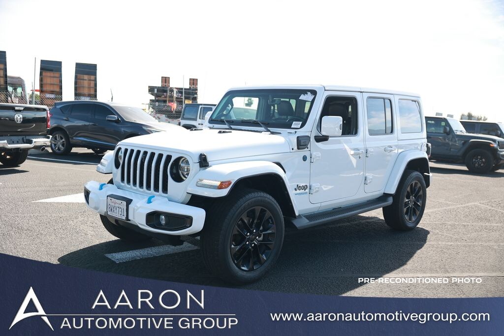Used 2021 Jeep Wrangler 4xe Sahara SUV