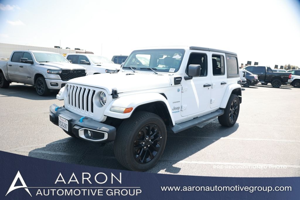 Used 2022 Jeep Wrangler Unlimited 4xe Sahara SUV