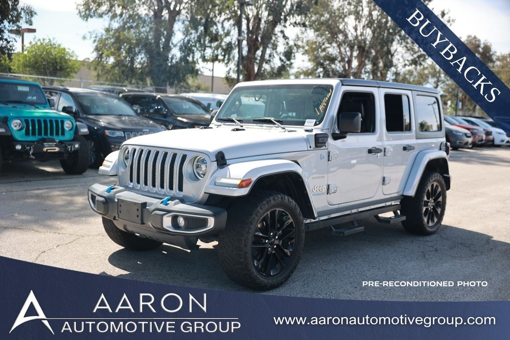 Used 2022 Jeep Wrangler Unlimited 4xe Sahara SUV