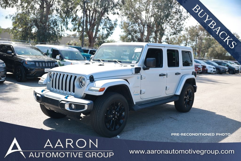 Used 2022 Jeep Wrangler Unlimited 4xe Sahara SUV