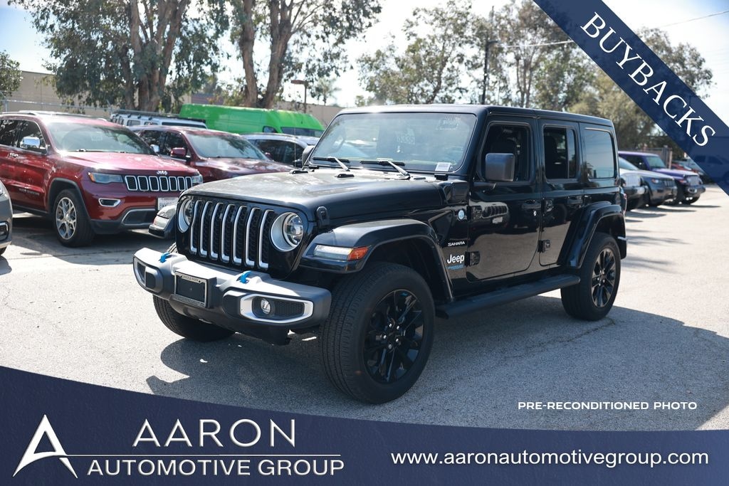Used 2022 Jeep Wrangler Unlimited 4xe Sahara SUV