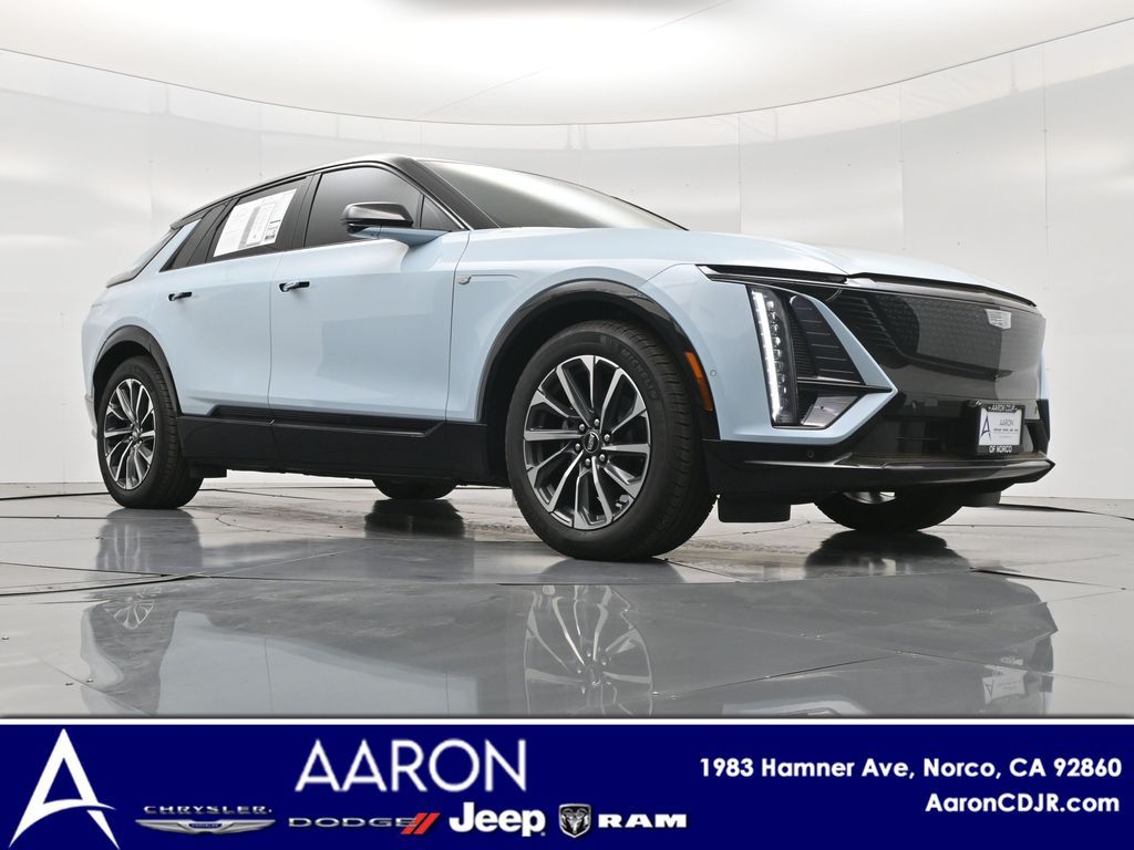 Used 2025 Cadillac LYRIQ Sport 1 with VIN 1GYKPURL2SZ314783 for sale in Norco, CA