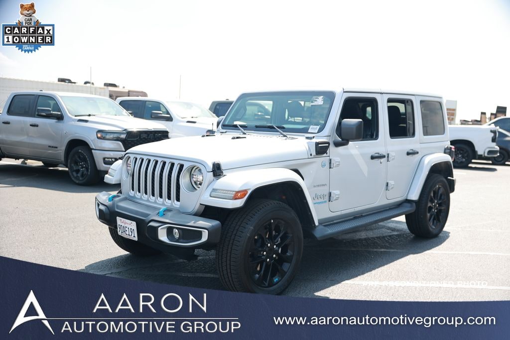 Used 2022 Jeep Wrangler Unlimited 4xe Sahara SUV