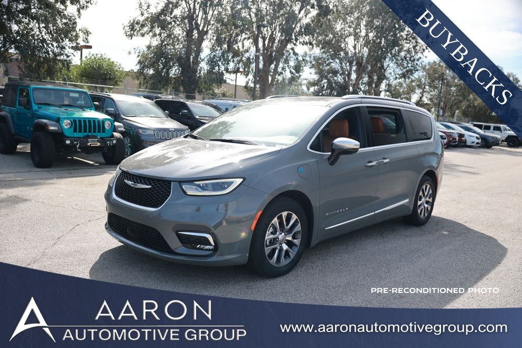 Used 2023 Chrysler Pacifica Plug-In Hybrid Pinnacle Van Passenger Van