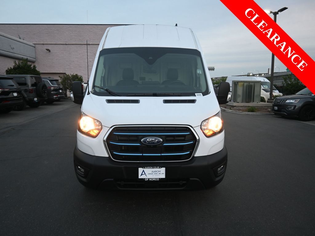 Used 2022 Ford E-Transit Cargo Van Base with VIN 1FTBW3XK8NKA49829 for sale in Norco, CA