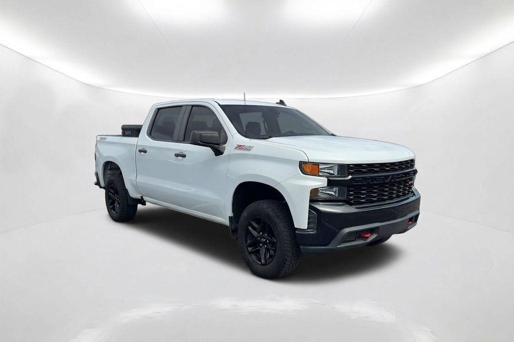 Used 2021 Chevrolet Silverado 1500 Custom Trail Boss Truck Crew Cab
