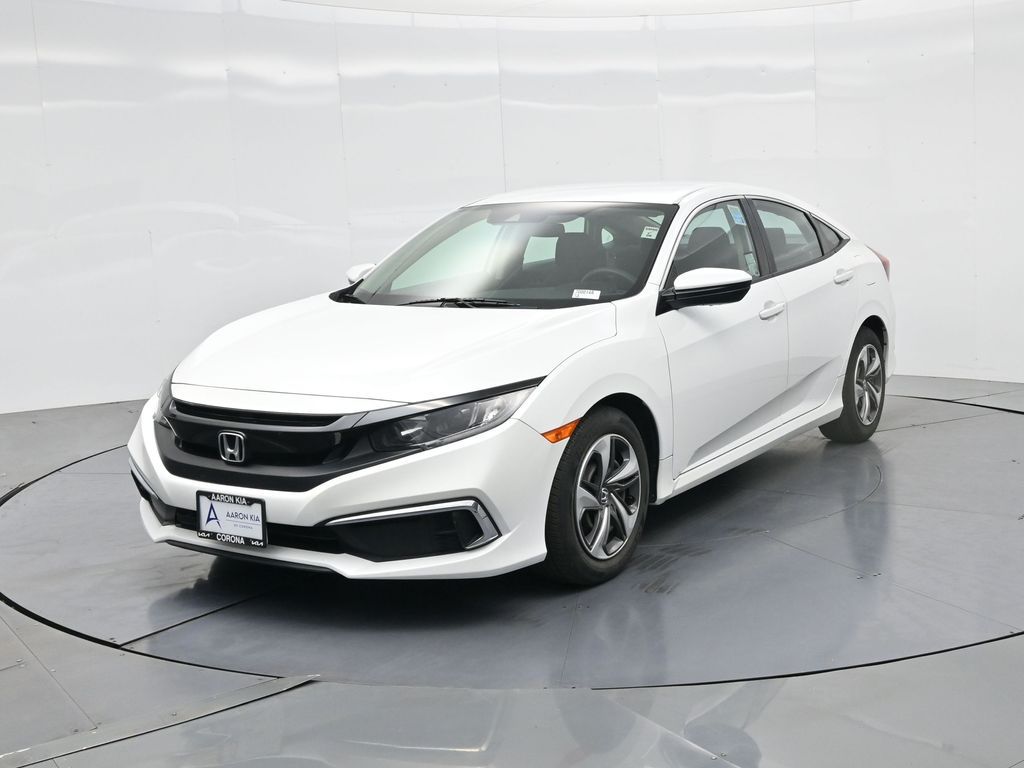 Used 2020 Honda Civic LX with VIN 2HGFC2F66LH544769 for sale in Norco, CA