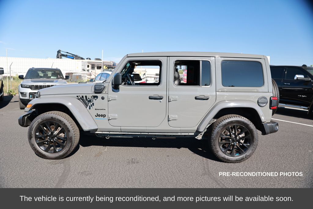 Used 2023 Jeep Wrangler 4xe Sahara 4XE with VIN 1C4JJXP65PW552914 for sale in Norco, CA