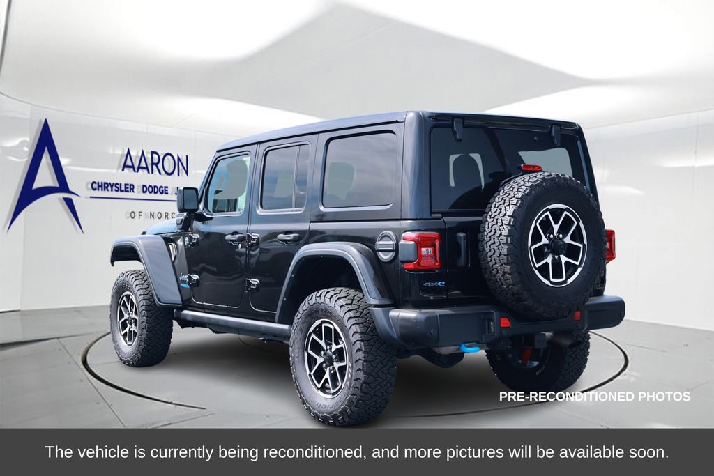 Used 2021 Jeep Wrangler Unlimited Rubicon 4XE with VIN 1C4JJXR65MW675427 for sale in Norco, CA