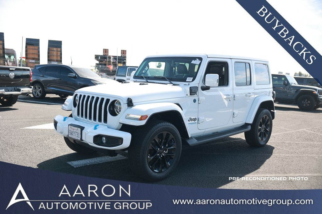 Used 2021 Jeep Wrangler 4xe Sahara SUV