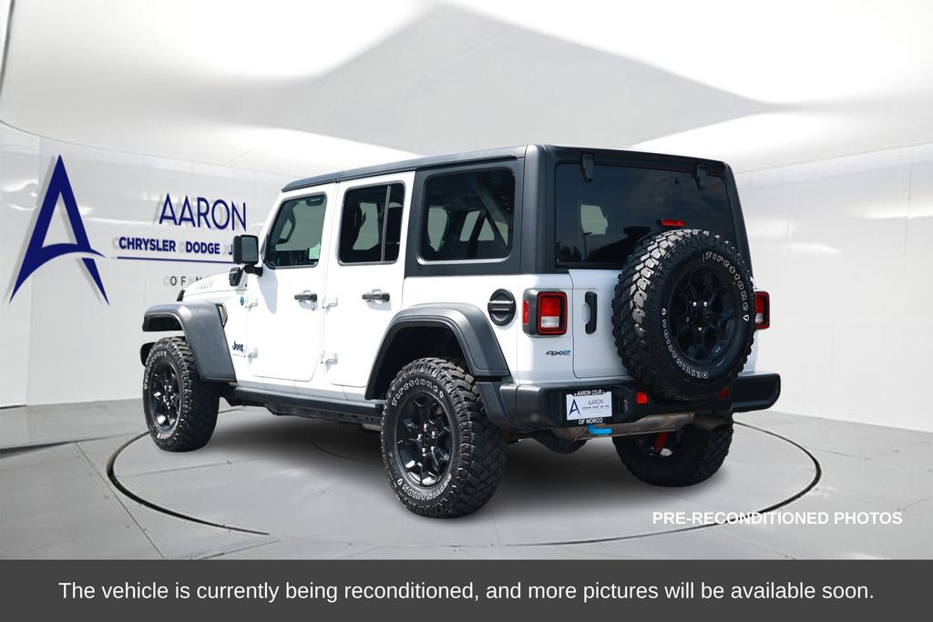 Used 2023 Jeep Wrangler 4xe Willys 4XE with VIN 1C4JJXN60PW692694 for sale in Norco, CA