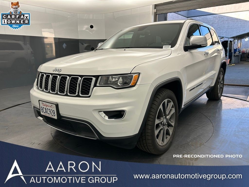 Used 2018 Jeep Grand Cherokee Limited RWD SUV