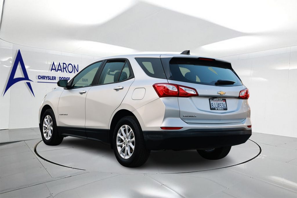 Used 2019 Chevrolet Equinox LS with VIN 3GNAXHEV4KS595621 for sale in Norco, CA