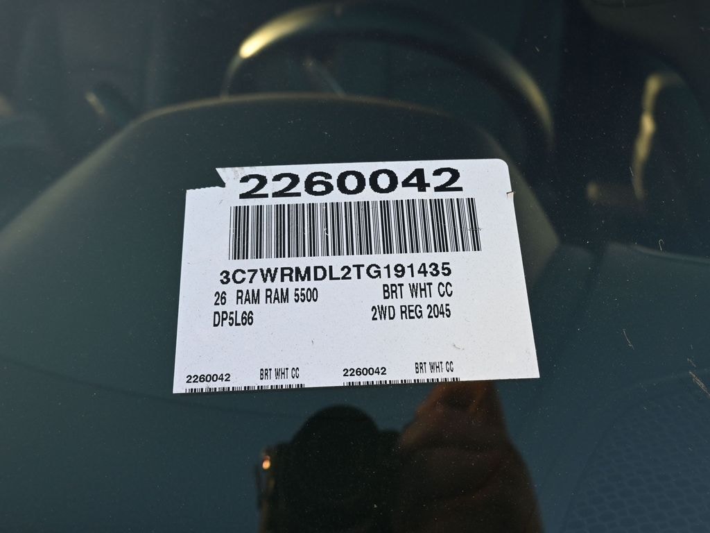 New 2026 Ram 5500HD Tradesman Pickup