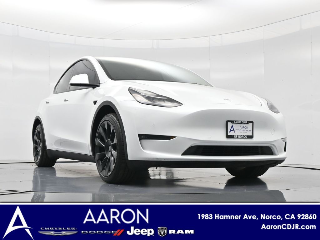 Used 2022 Tesla Model Y Long Range with VIN 7SAYGDEE9NF436593 for sale in Norco, CA