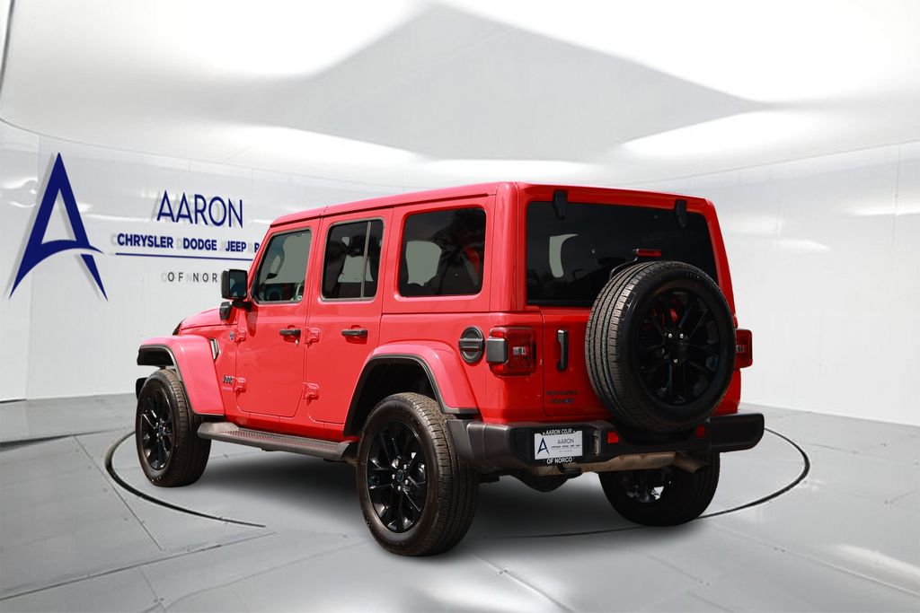 Used 2025 Jeep Wrangler 4xe Sahara 4XE with VIN 1C4RJXP62SW602275 for sale in Norco, CA