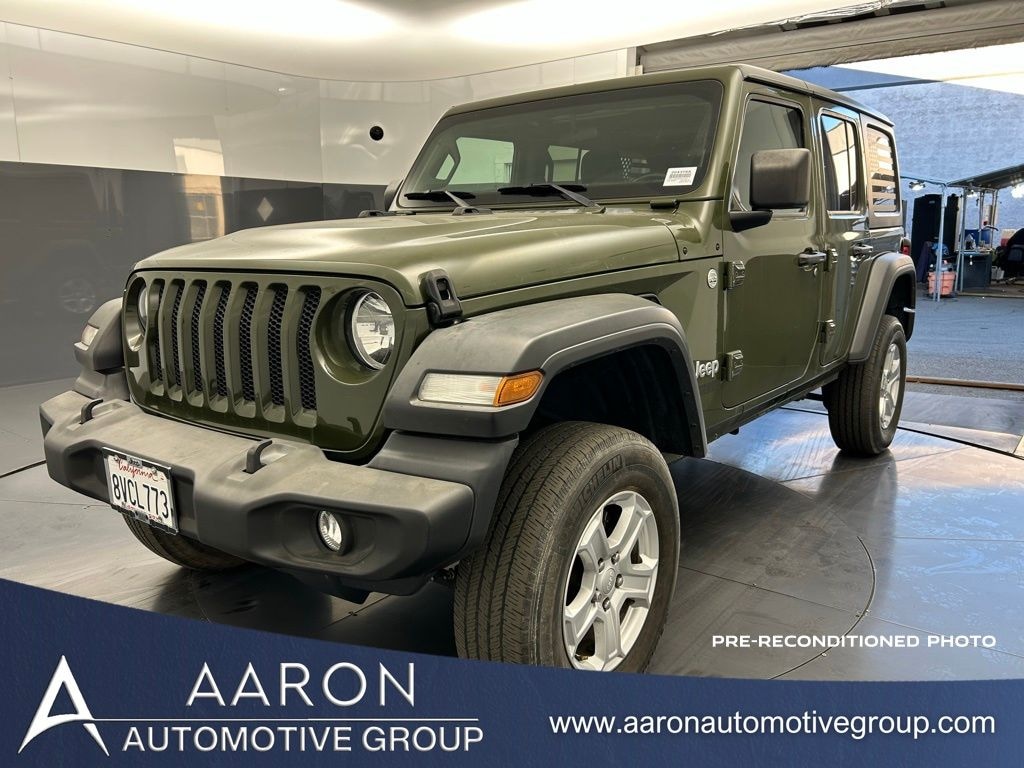 Used 2021 Jeep Wrangler Unlimited Sport SUV