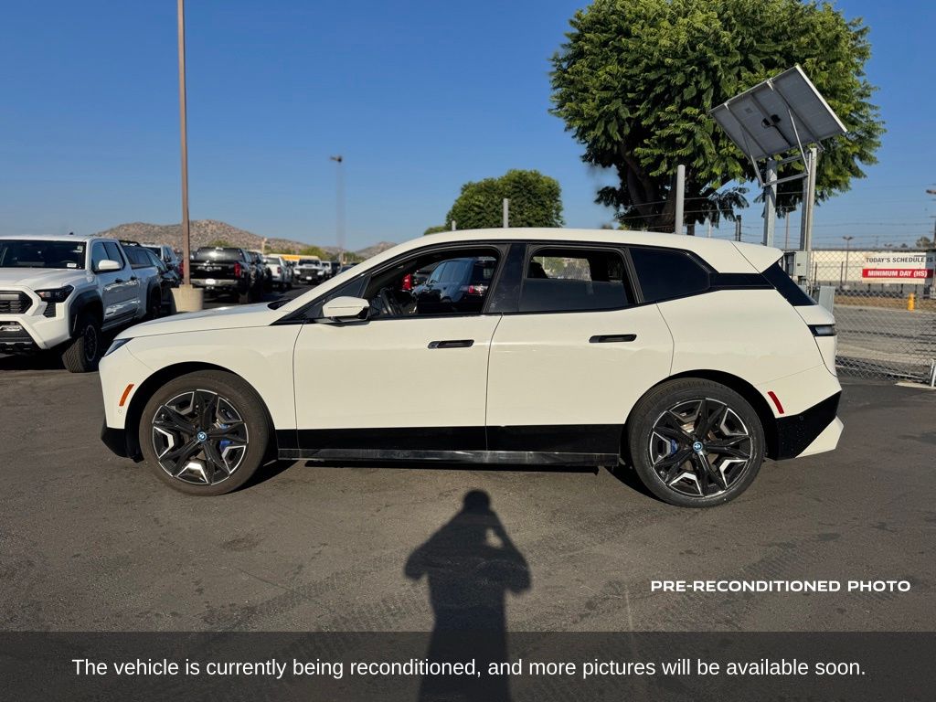 Used 2025 BMW iX 50 with VIN WB523CF00SCS10085 for sale in Norco, CA