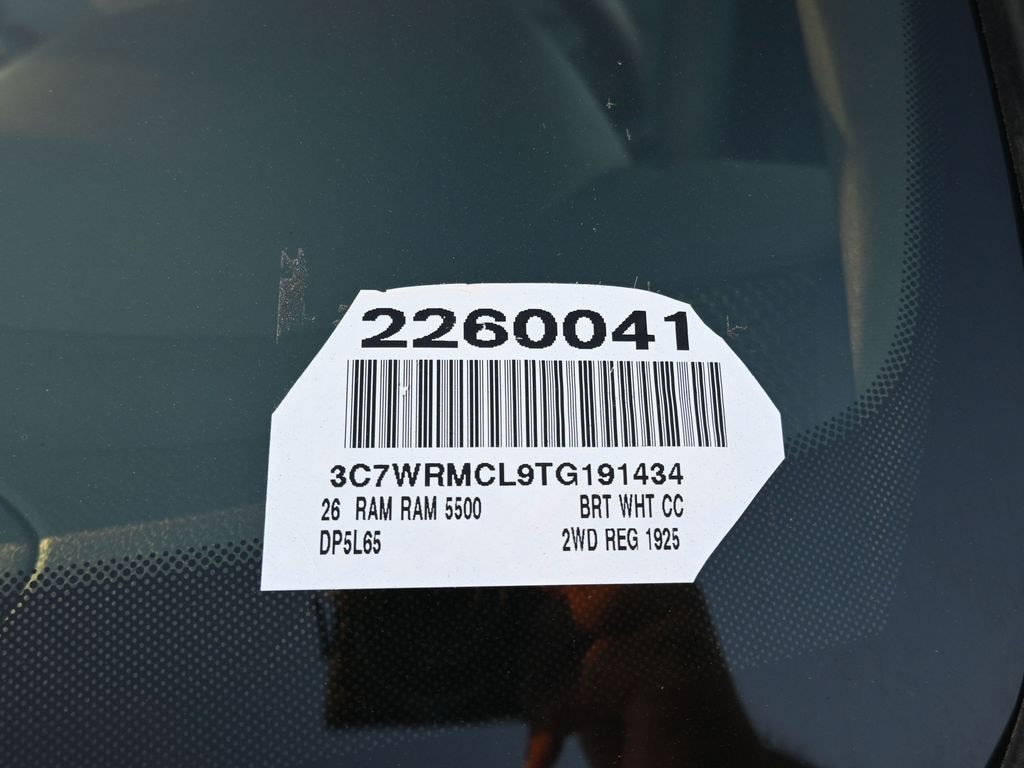 New 2026 Ram 5500HD Tradesman Pickup