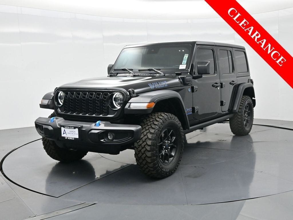 Used 2024 Jeep Wrangler 4xe Sport SUV