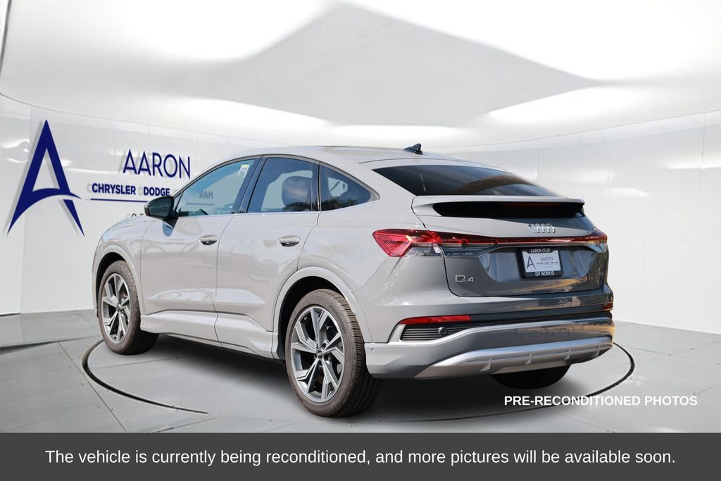 Used 2024 Audi Q4 Sportback e-tron Premium Plus with VIN WA13UBFZ2RP050982 for sale in Norco, CA