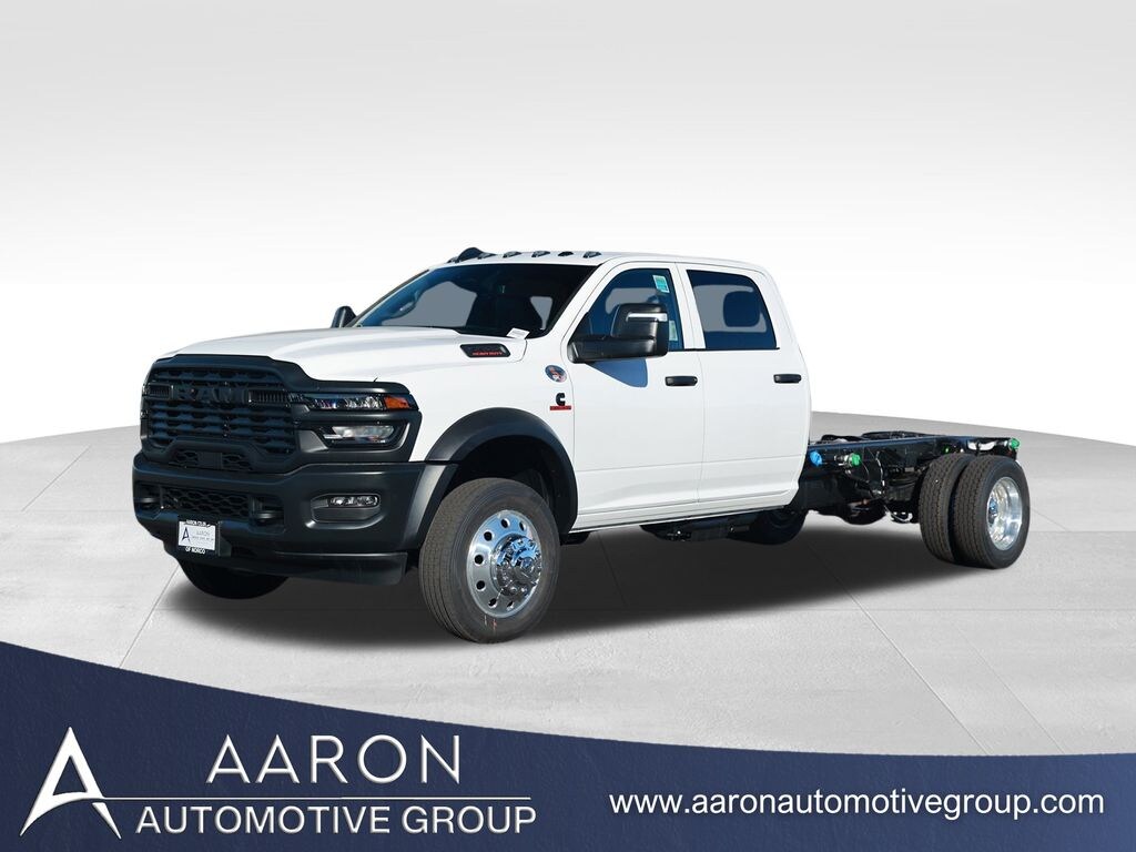 New 2026 Ram 5500HD Tradesman DRW Chassis Pickup