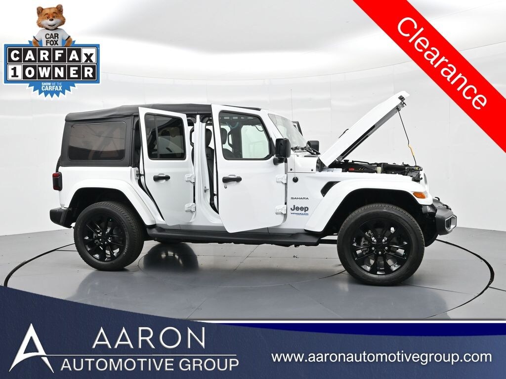 Used 2021 Jeep Wrangler 4xe Sahara SUV
