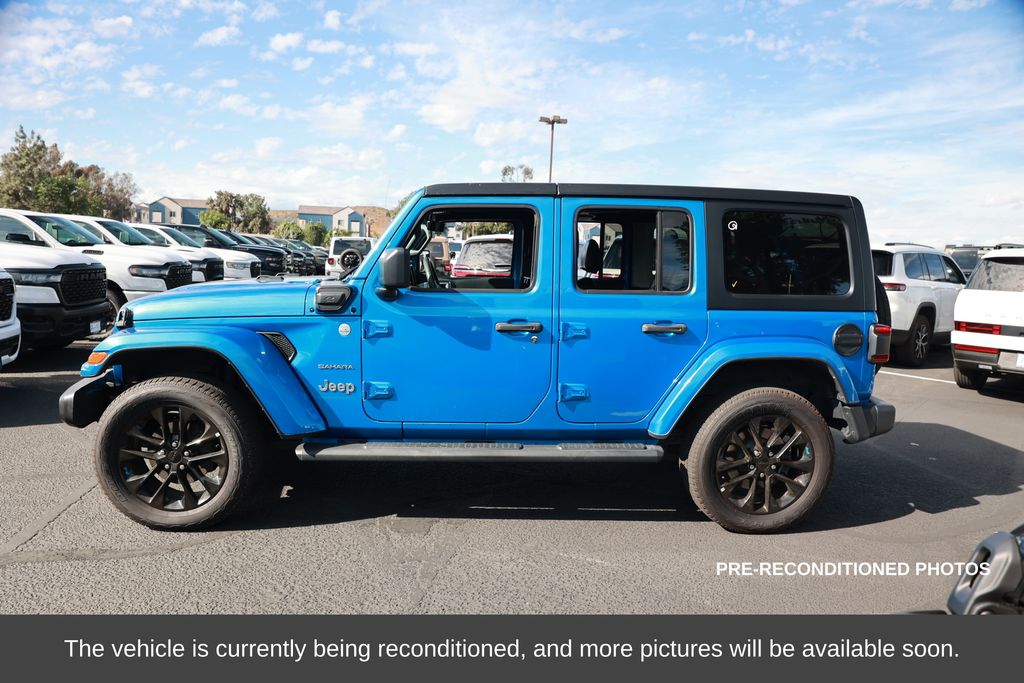 Used 2023 Jeep Wrangler 4xe Sahara 4XE with VIN 1C4JJXP64PW557828 for sale in Norco, CA