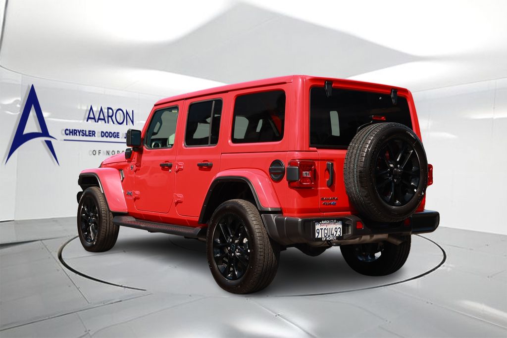 Used 2025 Jeep Wrangler 4xe Sahara 4XE with VIN 1C4RJXP63SW585406 for sale in Norco, CA