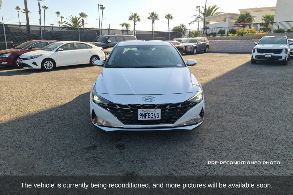 Used 2021 Hyundai Elantra Limited with VIN KMHLN4AJ1MU005442 for sale in Lake Elsinore, CA