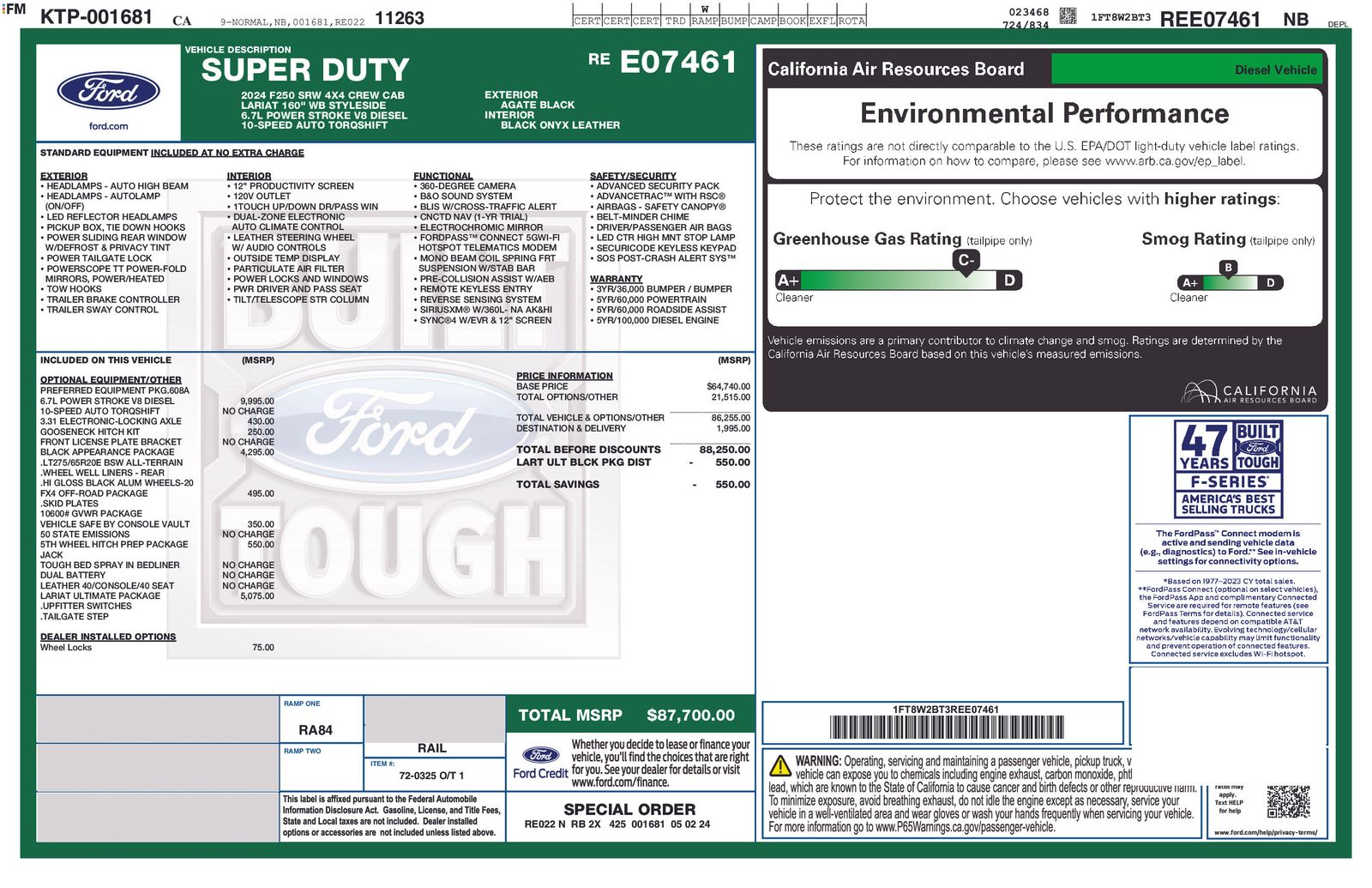 2024 Ford F-250SD Lariat photo 3