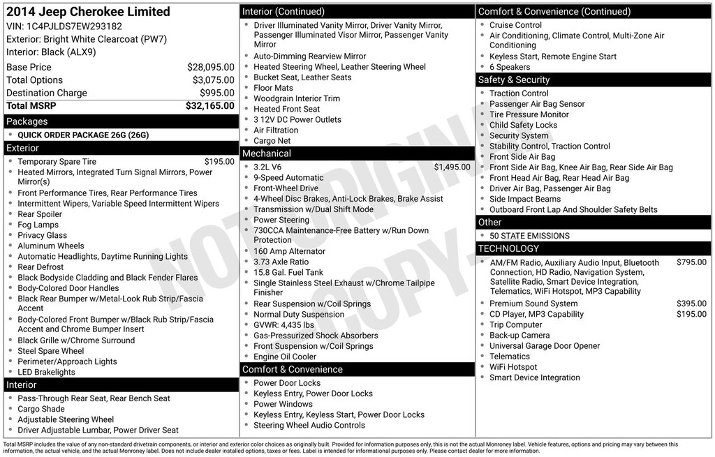 Used 2014 Jeep Cherokee Limited SUV