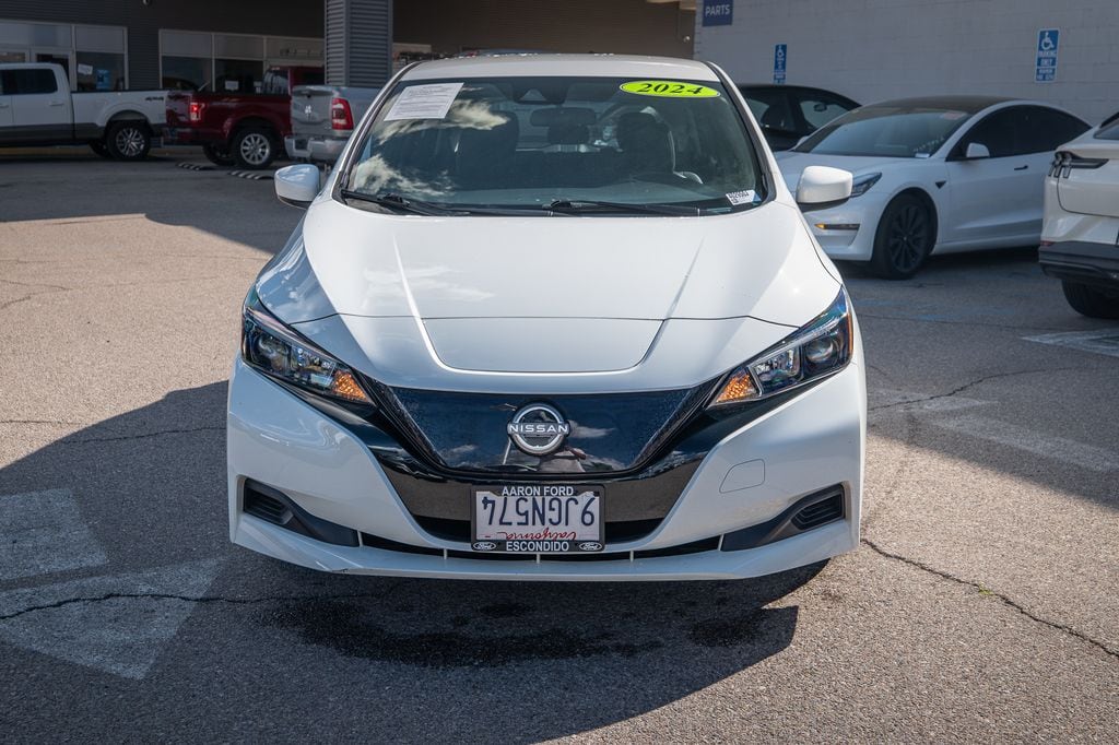 Used 2024 Nissan LEAF S with VIN 1N4AZ1BV9RC550694 for sale in Escondido, CA