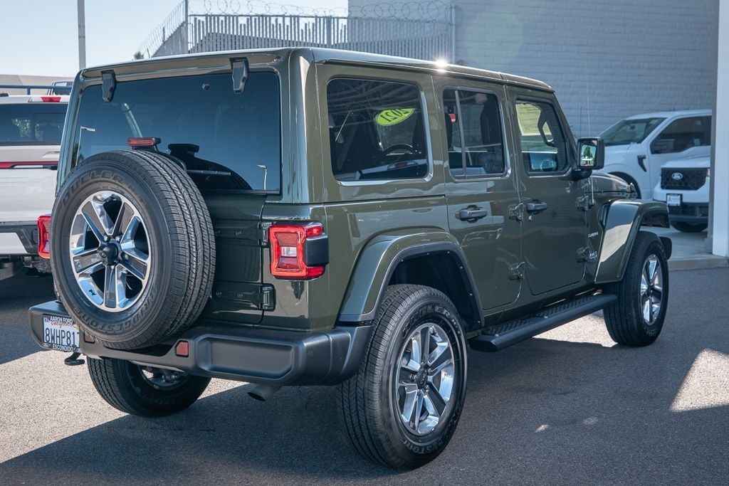 Used 2021 Jeep Wrangler Unlimited Sahara SUV