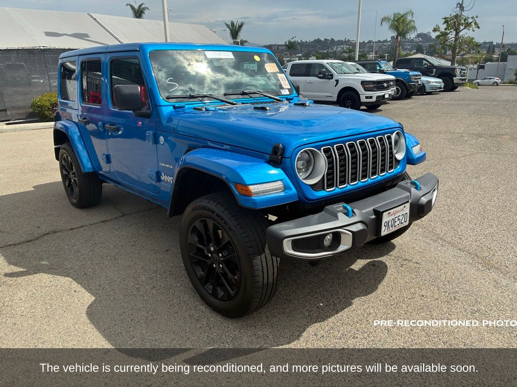 2024 Jeep Wrangler Sahara 4xe photo 3