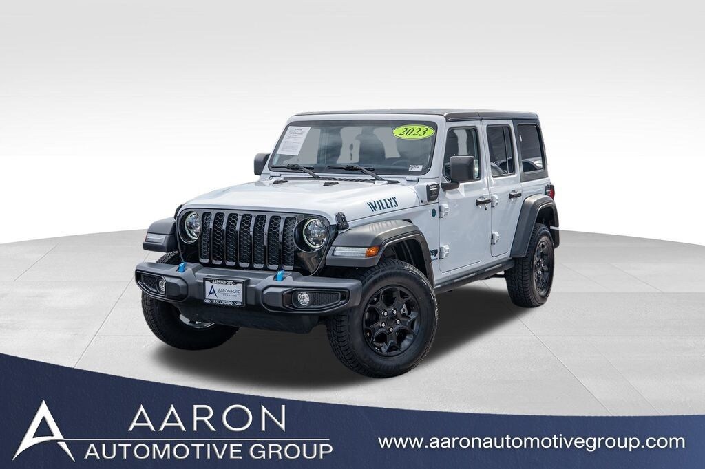 Used 2023 Jeep Wrangler Base 4xe SUV