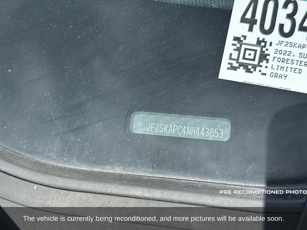 Used 2022 Subaru Forester Limited SUV