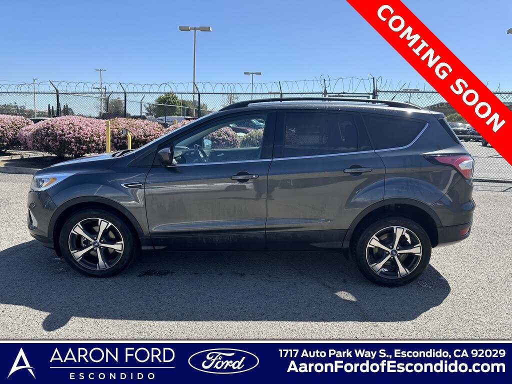 Used 2018 Ford Escape SEL with VIN 1FMCU0HD1JUD51479 for sale in Escondido, CA
