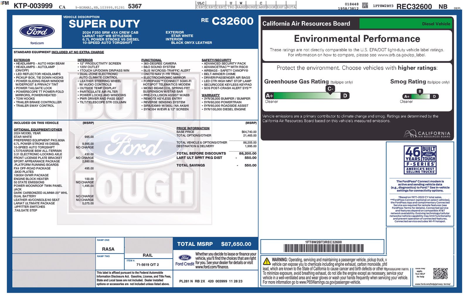 2024 Ford F-250SD Lariat photo 3