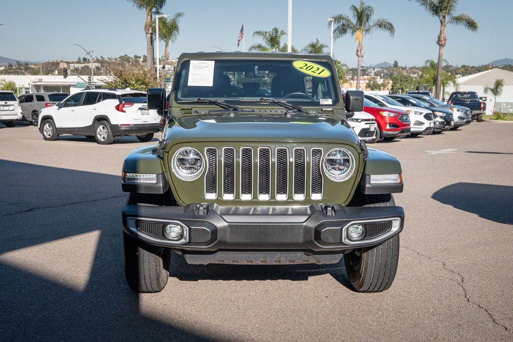 2021 Jeep Wrangler Unlimited Sahara photo 2