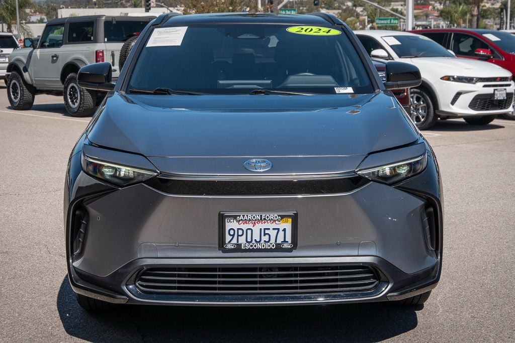 Used 2024 Toyota bZ4X XLE with VIN JTMAAAAA2RA046712 for sale in Escondido, CA