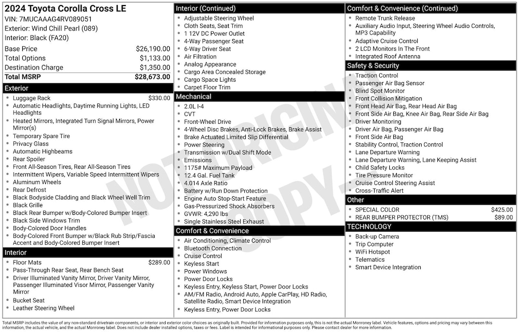 Used 2024 Toyota Corolla Cross LE SUV