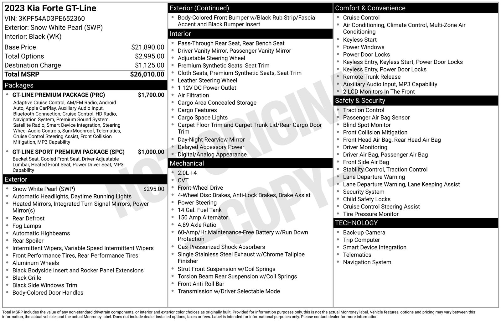 2023 Kia Forte GT-Line photo 5