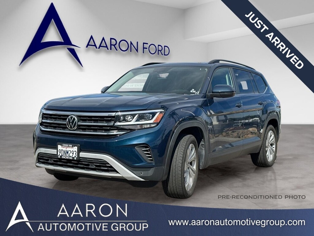 Used 2022 Volkswagen Atlas 3.6L V6 SE w/Technology SUV