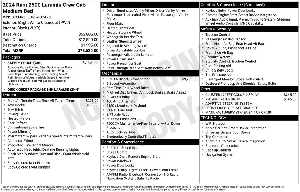 Used 2024 Ram 2500 Laramie Truck