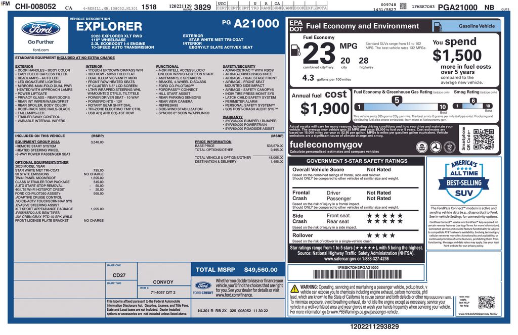 1FMSK7DH3PGA21000